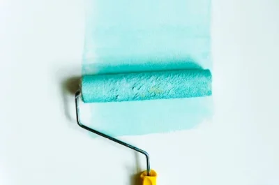Peinture intérieure à la Couyère — murs, plafonds et boiseries